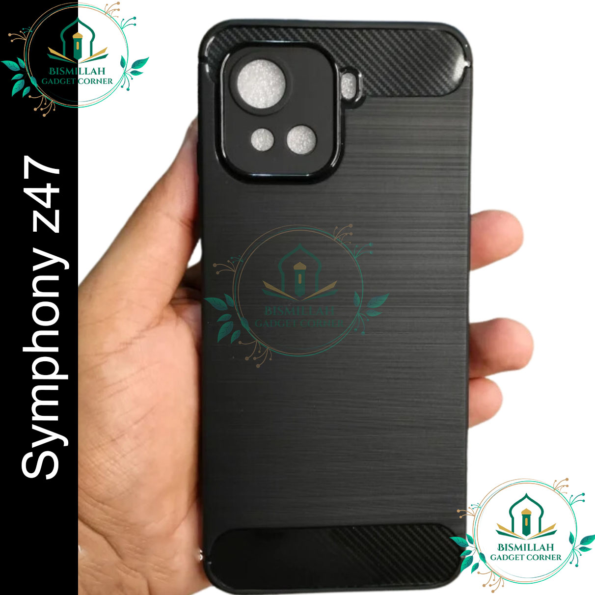 Picture of Spyzone For Symphony z47 Phone Case Soft TPU Slim Fashion Non-Slip Protective Phone Cases For Symphony z47 Cover