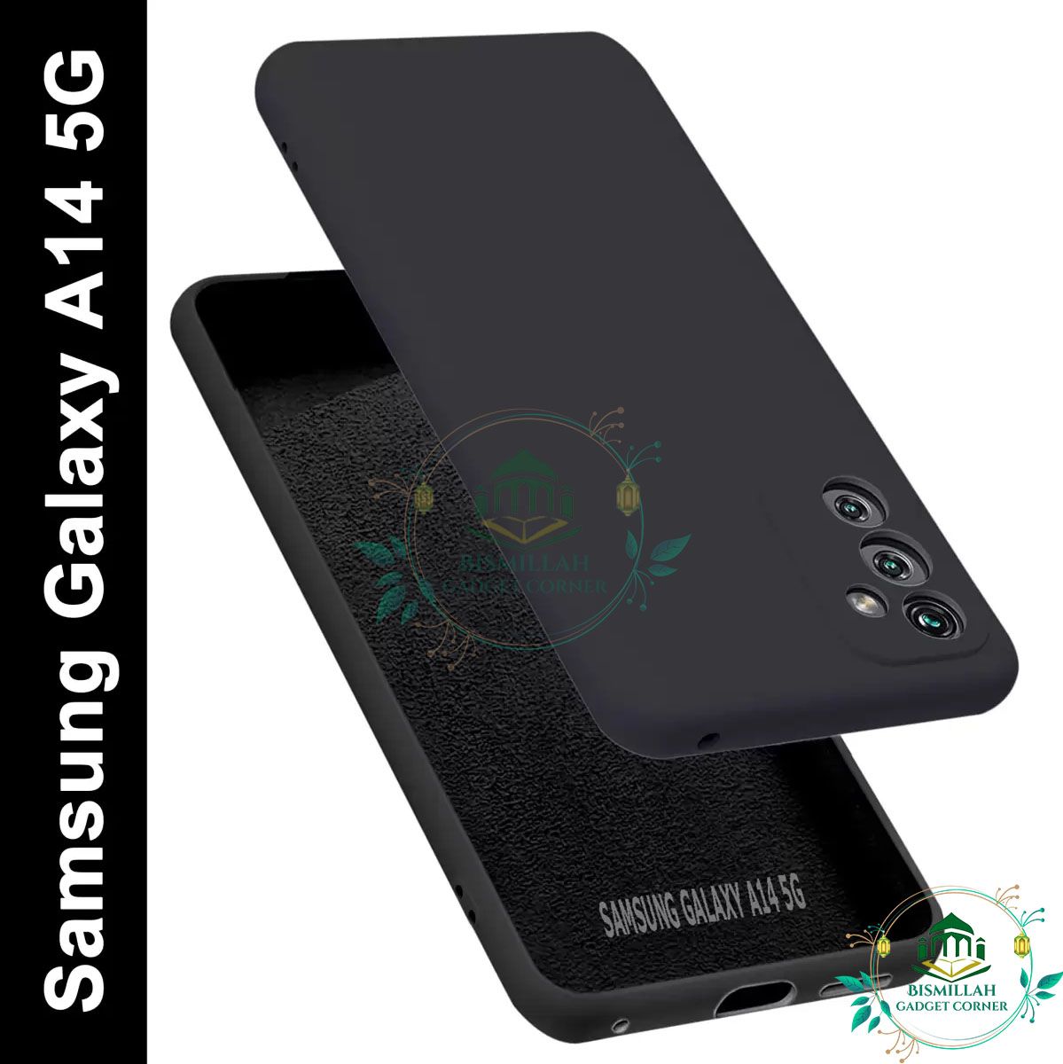 Picture of Premium Liquid Silicone Phone case for Samsung Galaxy A14 5G Liquid Silicon Mobile Back Case Soft Silicone Phone Cover