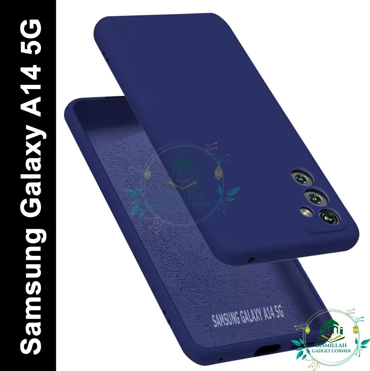 Picture of Premium Liquid Silicone Phone case for Samsung Galaxy A14 5G Liquid Silicon Mobile Back Case Soft Silicone Phone Cover