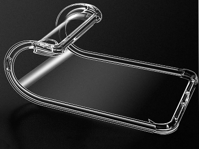 Picture of Transparent back cover For OnePlus 5T Luxury transparent Protect Back Cover Soft Case