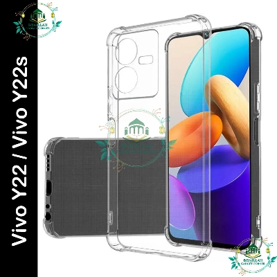 Picture of Transparent back cover For Vivo Y22 / Vivo Y22s  Luxury transparent Protect Back Cover Soft Case