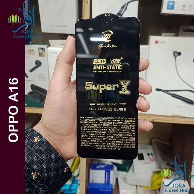 Picture of Super X For OPPO A16 Tempered Gorilla Glass Screen Protector