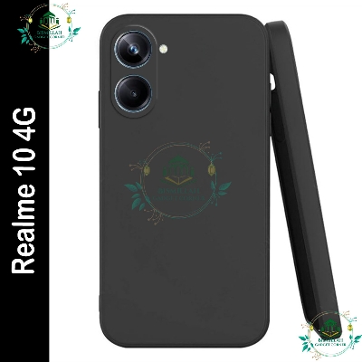 Picture of Premium Liquid Silicone Phone case for Realme 10 4G Liquid Silicon Mobile Back Case Soft Silicone Phone Cover