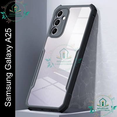 Picture of Xundd Back Cover for Samsung Galaxy A25 5G Transparent Hybrid Hard PC Back Bumper