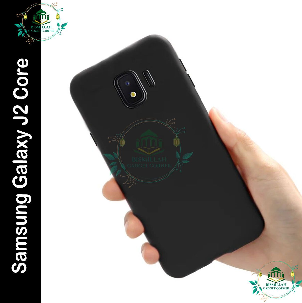 Picture of Premium Liquid Silicone Phone case for Samsung Galaxy J2 Core Liquid Silicon Mobile Back Case Soft Silicone Phone Cover