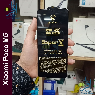 Picture of Super X For Poco M5 Tempered Gorilla Glass Screen Protector