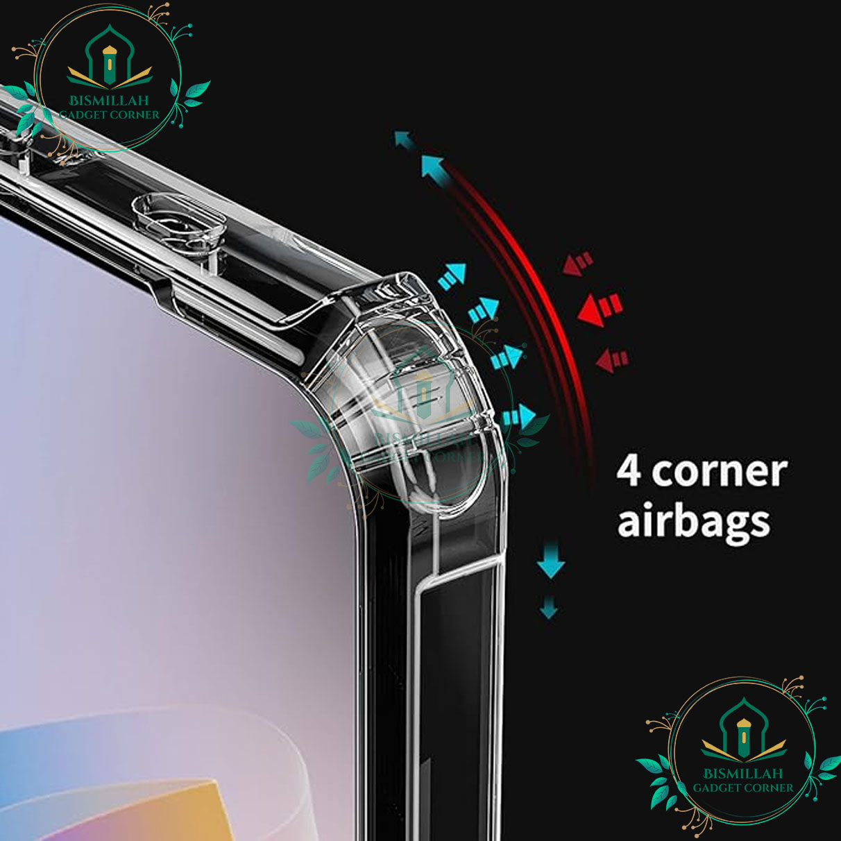 Picture of Transparent back cover For Infinix hot 10 play / Infinix hot 11 play Luxury transparent Protect Back Cover Soft Case