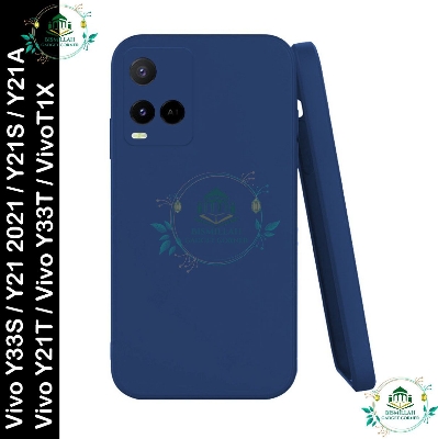 Picture of Premium Liquid Silicone Phone case for Vivo Y21e / Vivo Y33S / Vivo Y21 2021 / Vivo Y21S / Vivo Y21A / Vivo Y21T / Vivo Y33T / Vivo T1X Liquid Silicon Mobile Back Case Soft Silicone Phone Cover