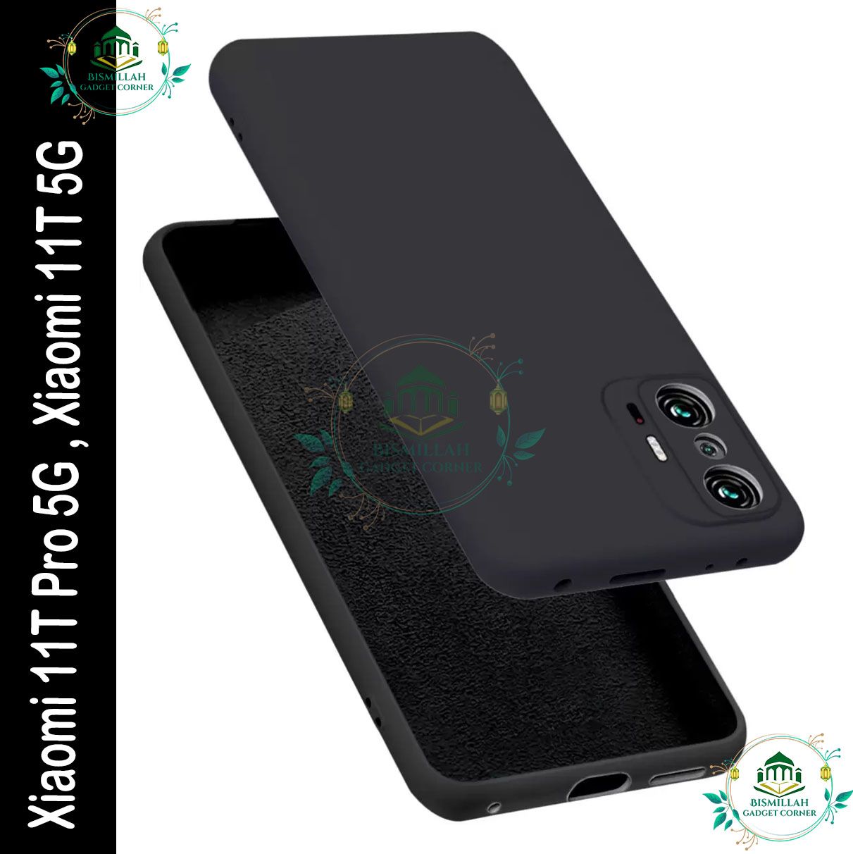 Picture of Premium Liquid Silicone Phone case for Xiaomi 11T Pro 5G , Xiaomi 11T 5G Liquid Silicon Mobile Back Case Soft Silicone Phone Cover