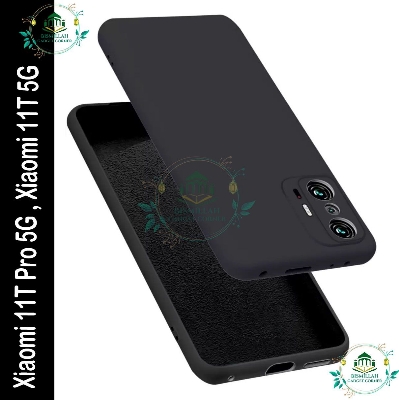 Picture of Premium Liquid Silicone Phone case for Xiaomi 11T Pro 5G , Xiaomi 11T 5G Liquid Silicon Mobile Back Case Soft Silicone Phone Cover