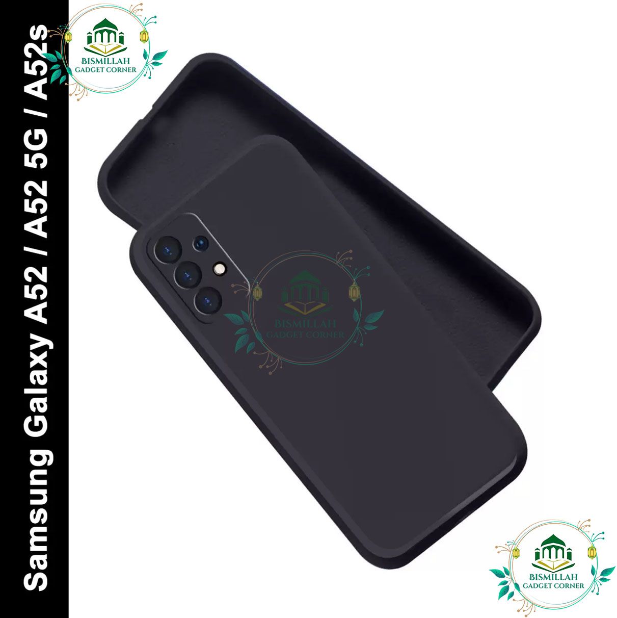 Picture of Premium Liquid Silicone Phone case for Samsung Galaxy A52 / Samsung Galaxy A52 5G / Samsung Galaxy A52s 5G Liquid Silicon Mobile Back Case Soft Silicone Phone Cover