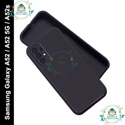 Picture of Premium Liquid Silicone Phone case for Samsung Galaxy A52 / Samsung Galaxy A52 5G / Samsung Galaxy A52s 5G Liquid Silicon Mobile Back Case Soft Silicone Phone Cover