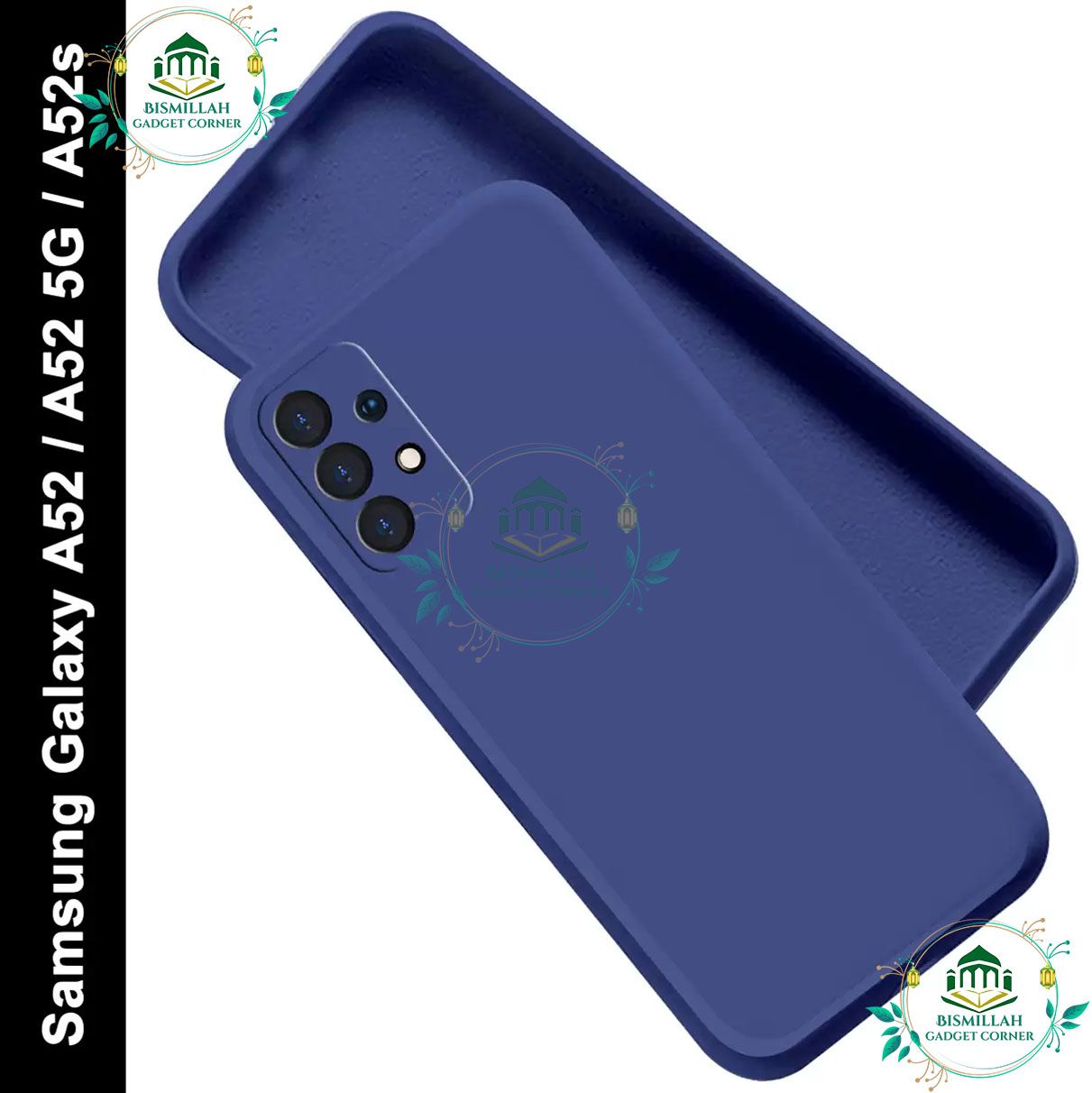 Picture of Premium Liquid Silicone Phone case for Samsung Galaxy A52 / Samsung Galaxy A52 5G / Samsung Galaxy A52s 5G Liquid Silicon Mobile Back Case Soft Silicone Phone Cover