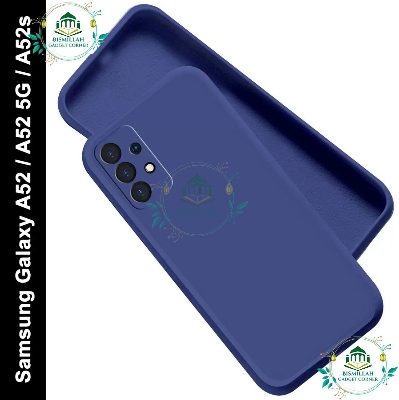 Picture of Premium Liquid Silicone Phone case for Samsung Galaxy A52 / Samsung Galaxy A52 5G / Samsung Galaxy A52s 5G Liquid Silicon Mobile Back Case Soft Silicone Phone Cover