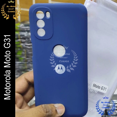 Picture of Premium Liquid Silicone Phone case for Motorola Moto G31 Liquid Silicon Mobile Back Case Soft Silicone Phone Cover