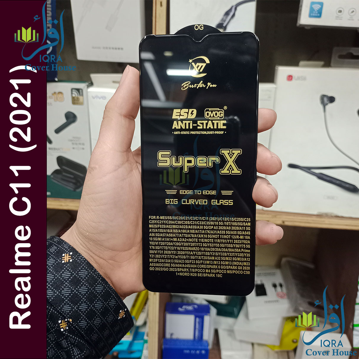 Picture of Super X For Realme C11 (2021) Tempered Gorilla Glass Screen Protector