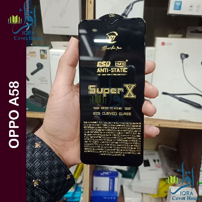 Picture of Super X For OPPO A58 Tempered Gorilla Glass Screen Protector
