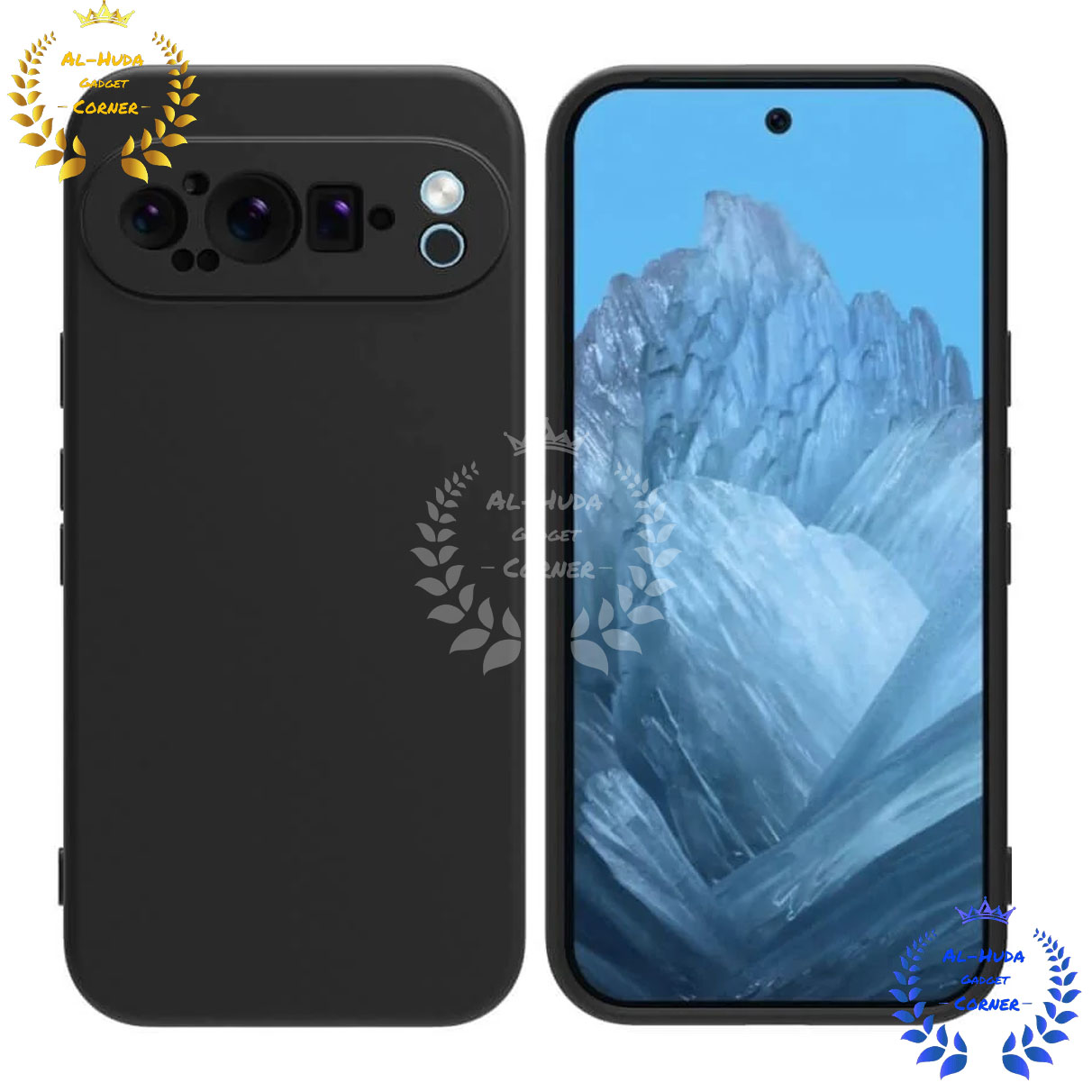 Picture of Premium Liquid Silicone Phone case for Google Pixel 9 Pro XL Liquid Silicon Mobile Back Case Soft Silicone Phone Cover