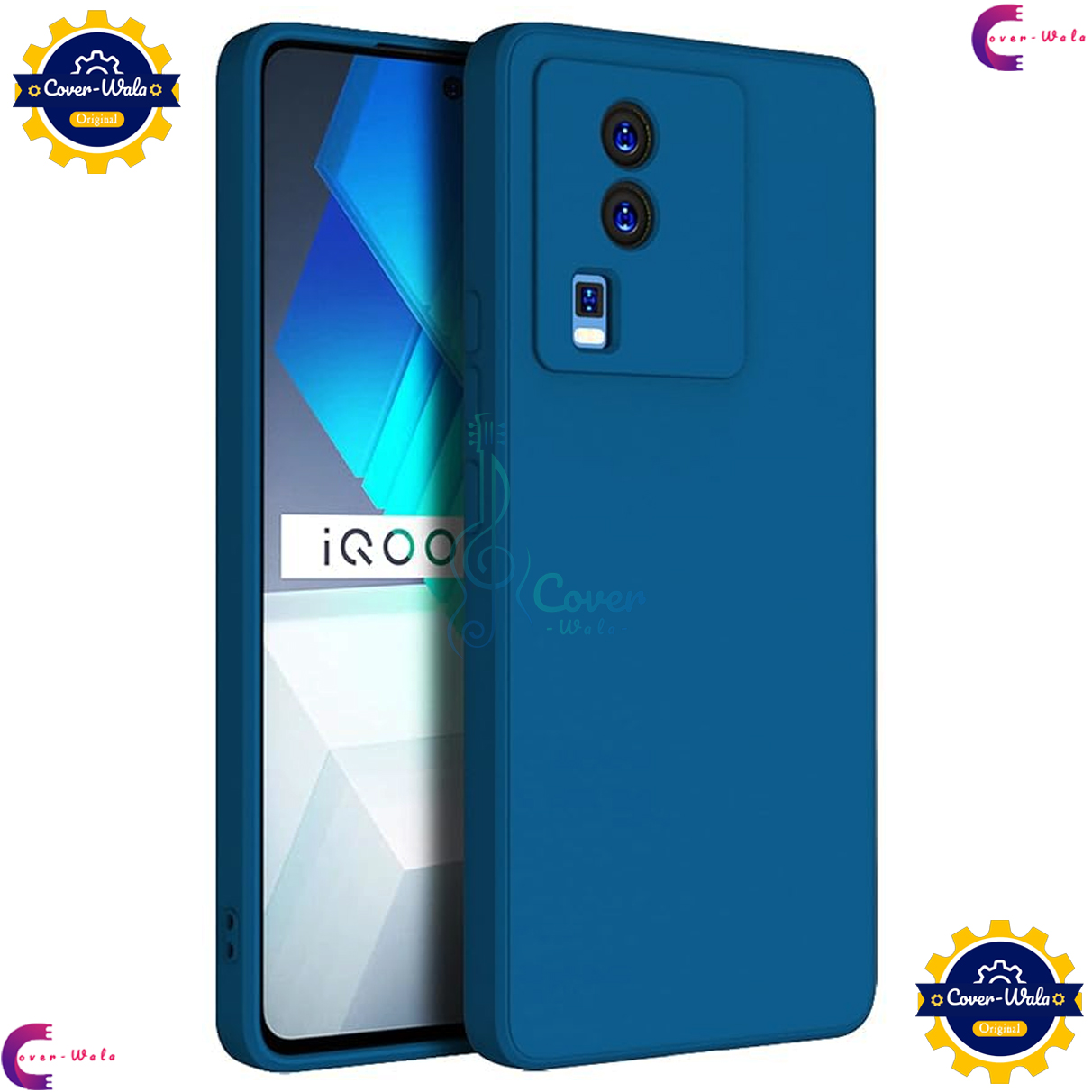 Picture of Transparent Back Clear Cover case + Xundd Protective Cover + Silicone Back Cover With Camera Protection Specially Designed For vivo iQOO Neo 7 5G / vivo iQOO Neo 7 PRO 5G Back Cover.