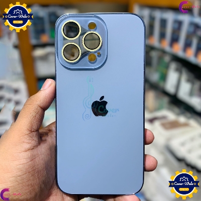 Picture of AG Frosted Glass Silicone Case For iPhone 13 / iPhone 13 Pro / iPhone 13 Pro Max / iPhone 14 / iPhone 14 Pro / iPhone 14 Pro Max / iPhone 15 / iPhone 15 Pro / iPhone 15 Pro Max / iPhone 16 / iPhone 16 Pro / iPhone16 Pro Max