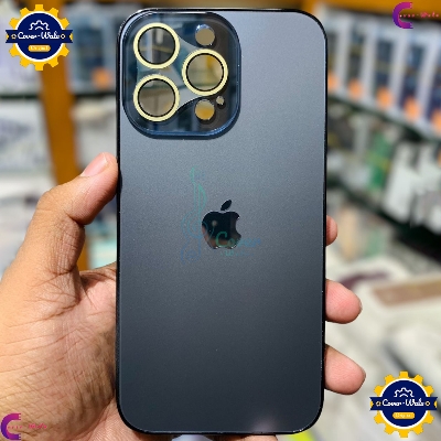Picture of AG Frosted Glass Silicone Case For iPhone 13 / iPhone 13 Pro / iPhone 13 Pro Max / iPhone 14 / iPhone 14 Pro / iPhone 14 Pro Max / iPhone 15 / iPhone 15 Pro / iPhone 15 Pro Max / iPhone 16 / iPhone 16 Pro / iPhone16 Pro Max