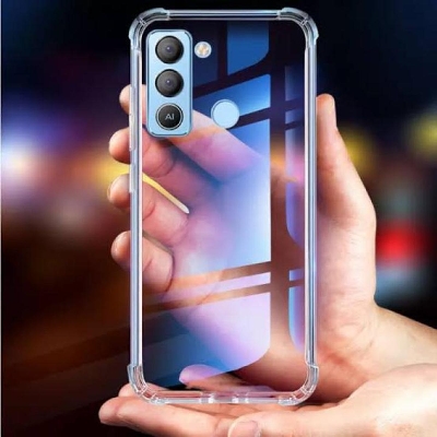 Picture of For Tecno Pop 5 LTE Clear Cover Soft Thin Anti-Scratches Crystal Case(Transparent) Pop5 Lite