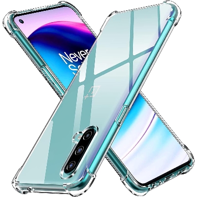 Picture of For OnePlus Nord CE 5G Back Cover Shockproof Transparent Soft TPU Silicone Protector Phone Case & Back cover