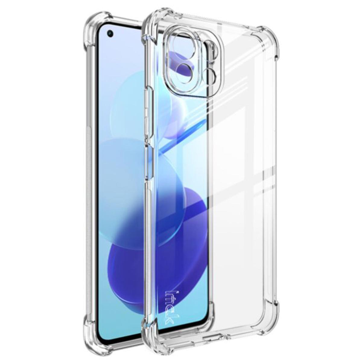 Picture of For Xiaomi Mi 11 Lite Premium Silicone Case Crystal Clear Soft TPU Ultra-Thin Transparent Flexible Protective Back Case Phone Cover