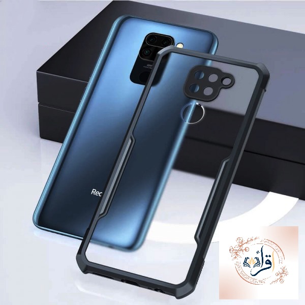 Picture of For Redmi Note 9 / Redmi 10X Edge-Reinforced Shockproof Cushion Back Clear Hybrid Transparent Hard Cover Casing - Back Cover