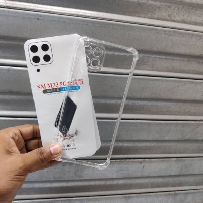 Picture of for samsung galaxy m33 5g transparent back cover