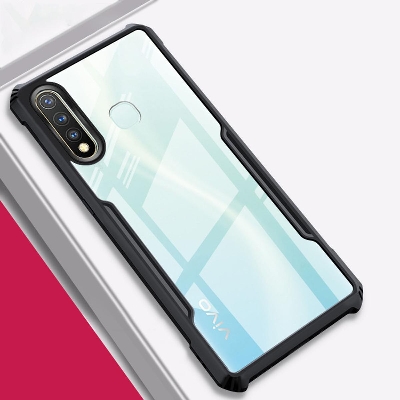 Picture of For Vivo Y11 / Vivo Y12 / Vivo Y15 / Vivo Y17 Hard Case Transparent Silica Gel Matte Shockproof Slim Thin Cover Phone Casing For Vivo Y11 Back Cover - Phone Back Cover