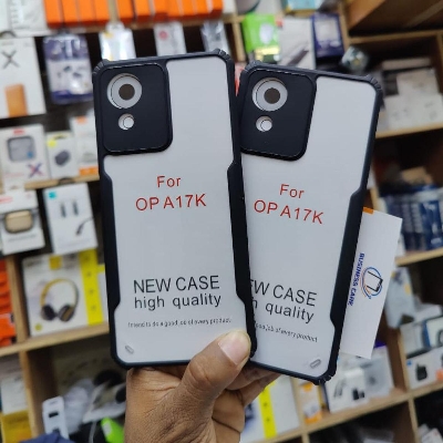 Picture of Oppo A17K Transparent Back Cover - Camera - Phone Back Cover