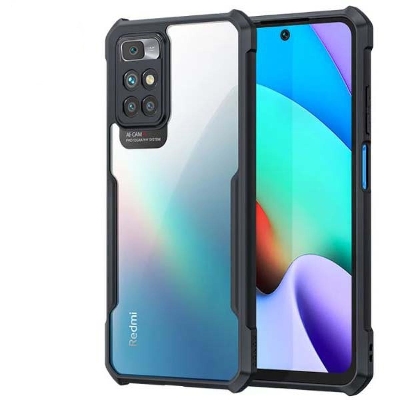 Picture of For Xiaomi Redmi 10 / Xiaomi Redmi 10 Prime Edge-Reinforced Shockproof Cushion Back Clear Hybrid Transparent Hard Cover