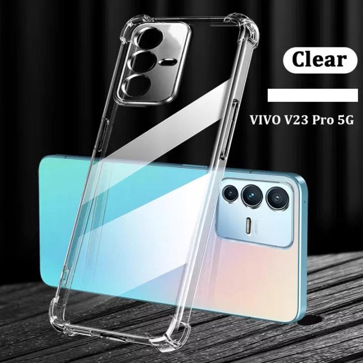 Picture of For Vivo V23 Pro 5g / S12 pro 5g shockproof Transparent liquid Cristal clear long time useable soft premium protective back cover