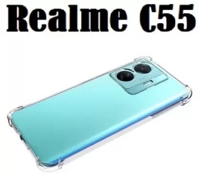 Picture of for Realme C55  clear transparent back cover