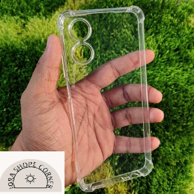 Picture of For Oppo A17 4g 2022 Clear Cover Soft Thin Anti-Scratches Crystal Case(Transparent)