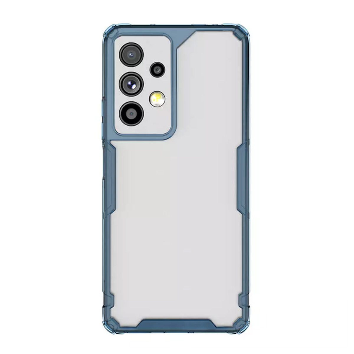 Picture of Samsung Galaxy A53 5G Phone Cases Transparent TPU + PC Silicone Clear Shockproof Back Cover