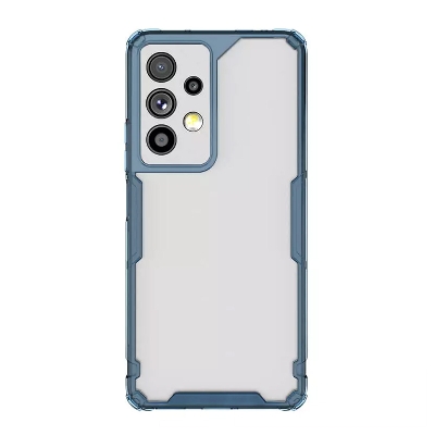 Picture of Samsung Galaxy A53 5G Phone Cases Transparent TPU + PC Silicone Clear Shockproof Back Cover