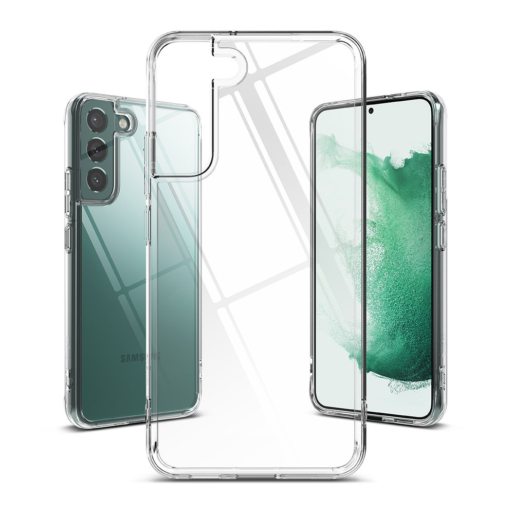 Picture of Samsung Galaxy S22 Plus 5G Flexible Clear Transparent Soft TPU Back Case Cover