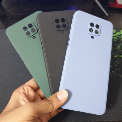 Picture of Silicone Back Cover Case for Xiaomi Redmi Note 9S / Note 9 Pro / Max / Poco M2 Pro (Back Case Cover For Smartphone)