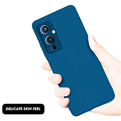 Picture of For OnePlus 9 luxury silicon protect Back Cover soft case (1+9 ) - Phone - Camera - Phone Back Cover