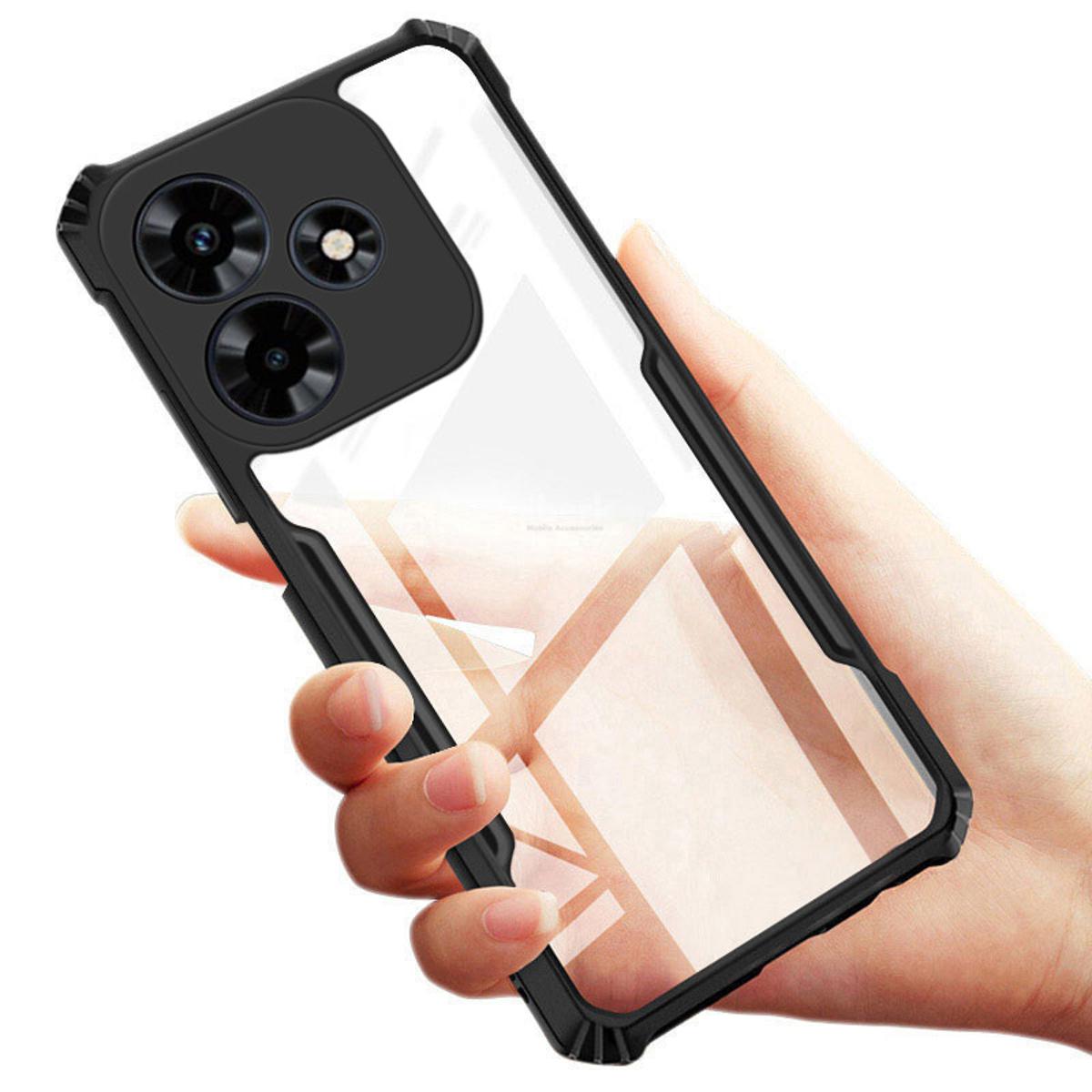Picture of For Infinix Hot 30, X6831 Shockproof Bumper Cover Back cases