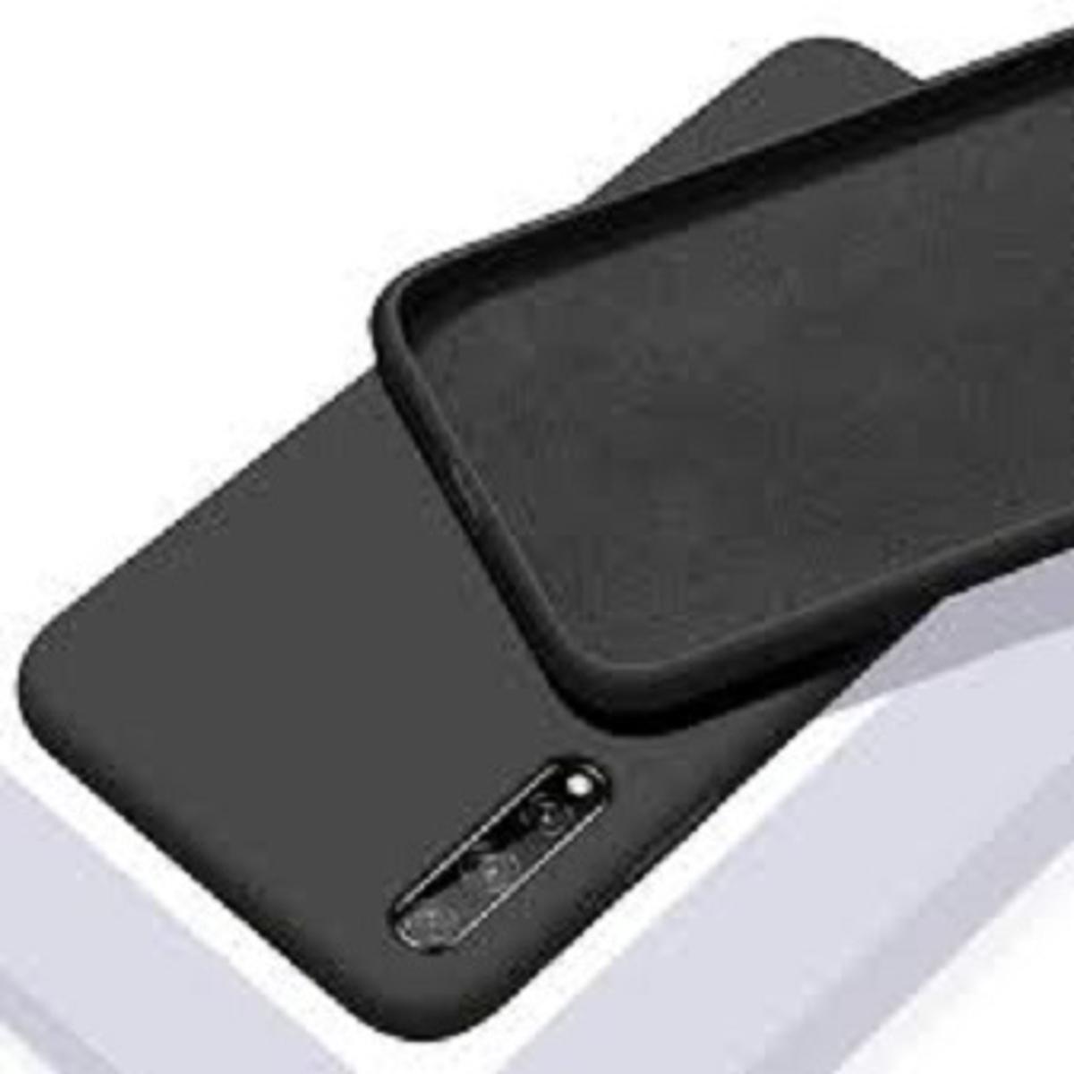 Picture of Silicone Case For Huawei Y8p / Huawei P Smart S - Soft Flexible Rubber Material Premium Shockproof Camera Bumper Protective Stylish Silicon Back Cover
