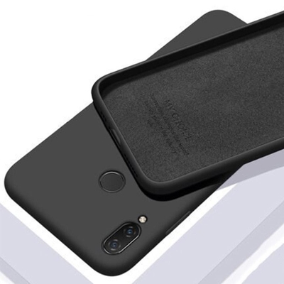 Picture of For Xiaomi Redmi Note 7 pro Case New Liquid Silicone Soft Matte Camera Protection Cover For Redmi Note 7 pro Phone Cases