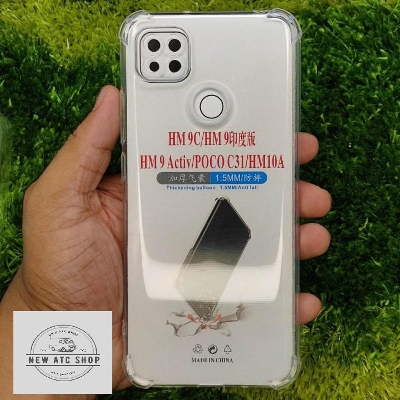 Picture of For Redmi 10A, Poco C31, Redmi 9c, 9c NFC, Poco C3 Clear Cover Soft Thin Anti-Scratches Crystal Case