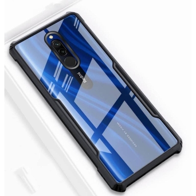 Picture of For Xiaomi Redmi 8 / Xiaomi Redmi 8A Edge-Reinforced Shockproof Cushion Back Clear Hybrid Transparent Hard Cover Casing (Back Case Cover For Smartphone)