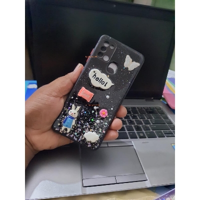 Picture of Samsung Galaxy A21S Hello kitty Back Cover with soft silicone case