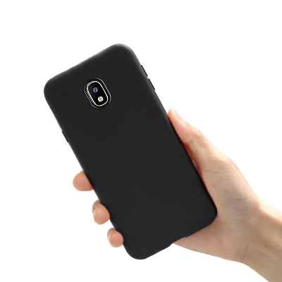 Picture of For Samsung Galaxy J7 (2017) / J7 Pro / J730 - Luxury Soft Flexible Premium Shockproof Camera Bumper Protective Stylish Silicon Back Cover - Phone - Camera - Camera