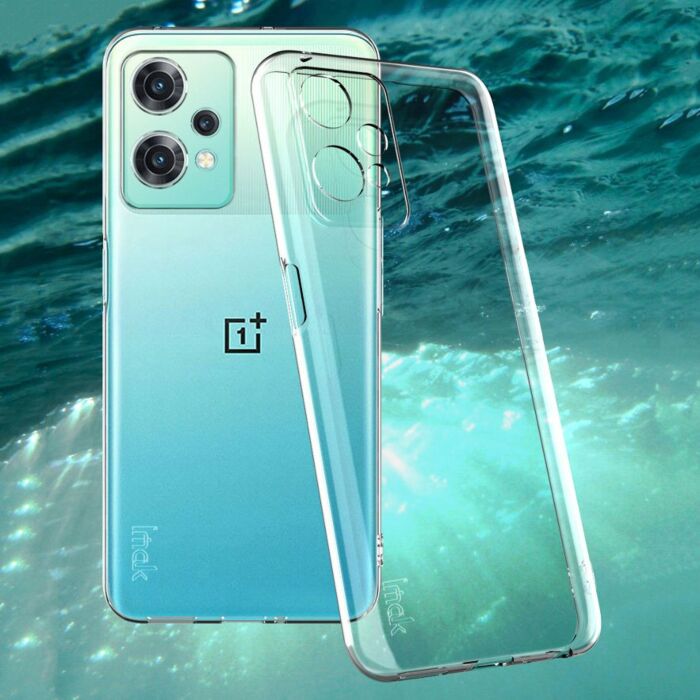 Picture of For Oneplus nord ce 2 lite Camera Protection Premium Silicone Case Crystal Clear Soft TPU Ultra-Thin Transparent Flexible Protective Mobile Phone Back Cover