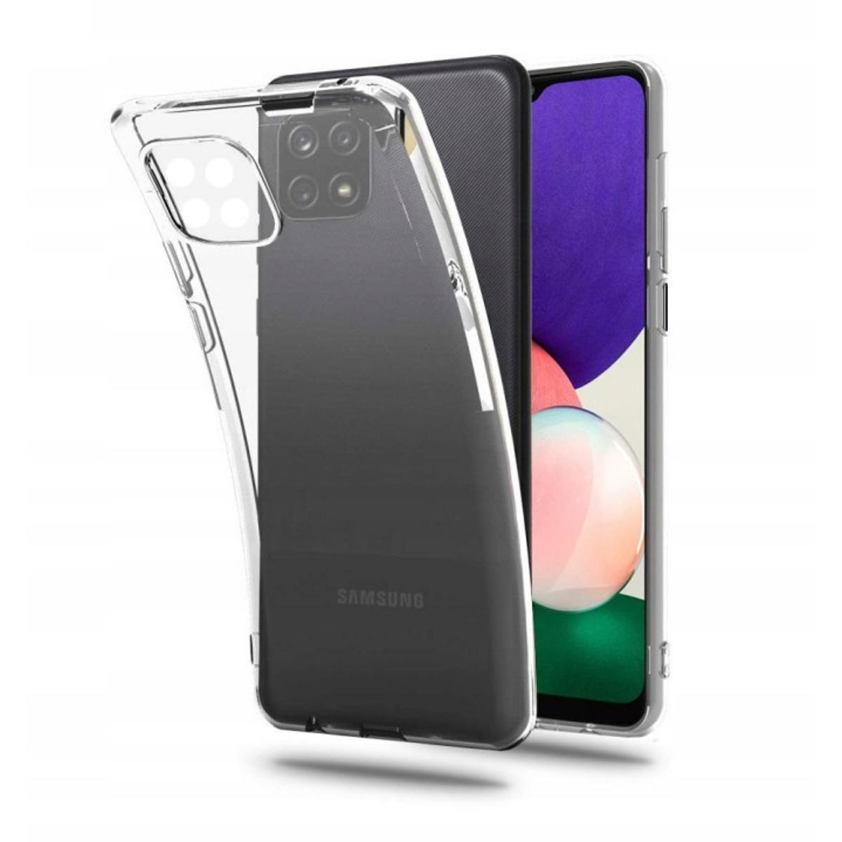 Picture of Samsung Galaxy A22 5G Comfortable Clear Transparent Soft TPU Back Case Cover